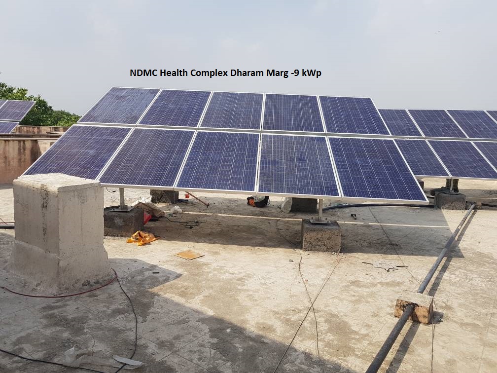 NDMC Health Complex Dharam marg- 9kWp